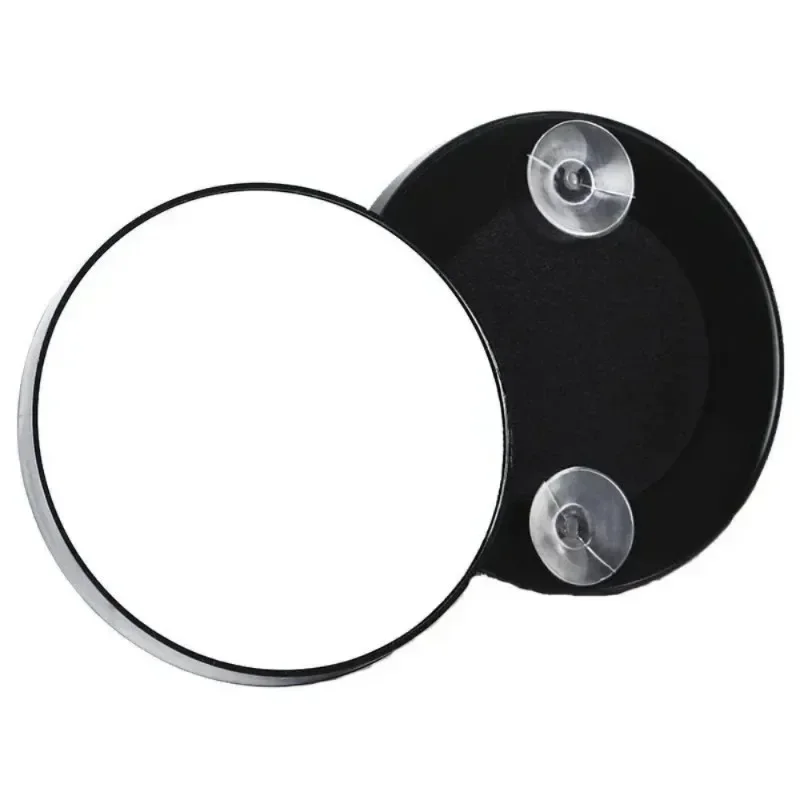 Miroir grossissant rond 5x 10x 15x, ventouse, miroir de maquillage de salle de bains, loupe Portable pour l'élimination des points noirs pour cosmétiques
