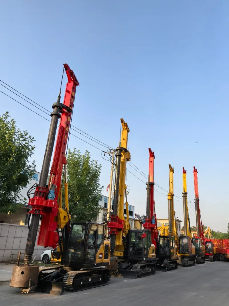 Rotary Drilling Rig Earth Drill Hydraulic Piling Rig Machine Drill Rig Construction Pile Driver  Bore Hole Pile Driver Machine