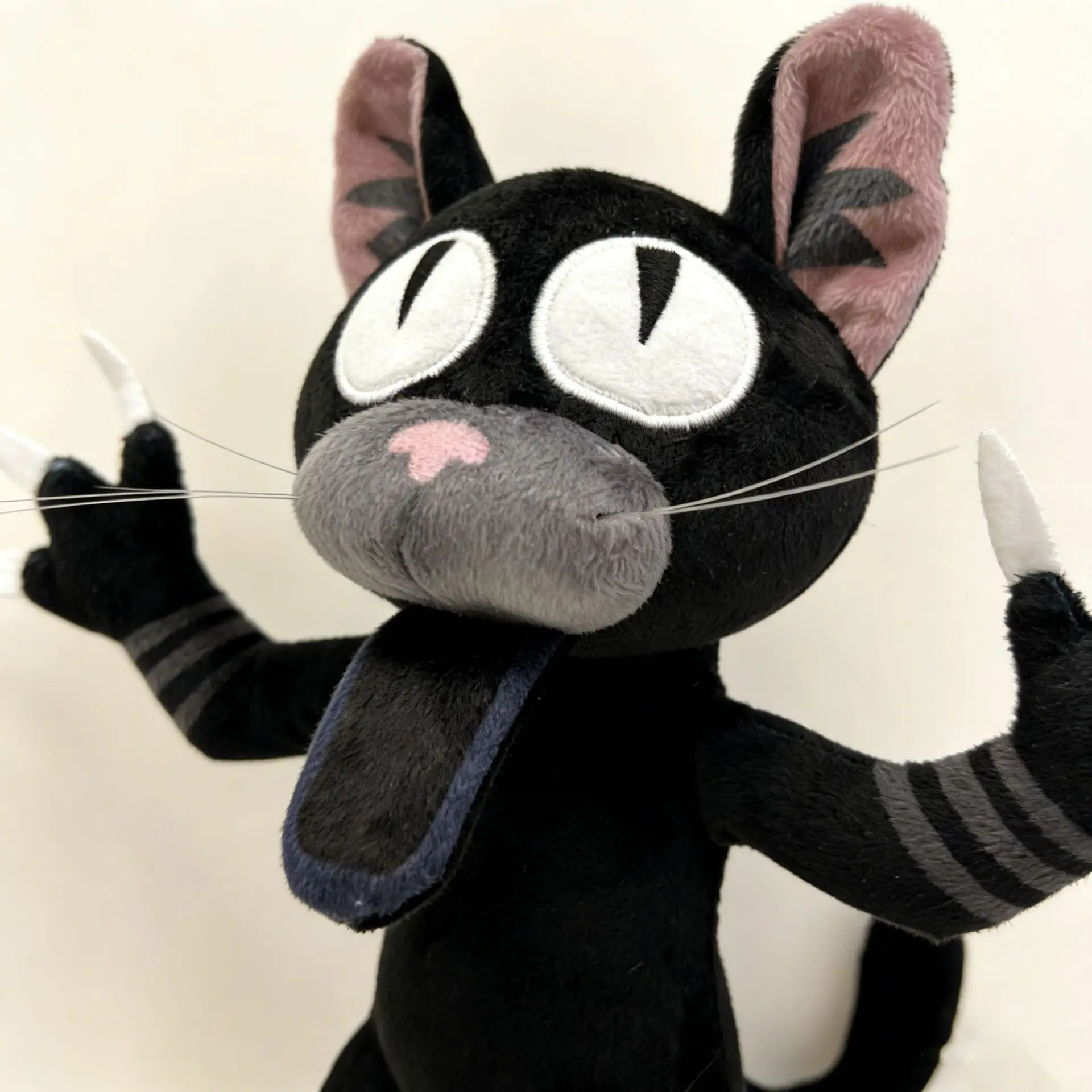 

In Stock Black Cat 99 Nights In The Forest 99nights Plush Doll Cute Anime Peripherals Toy Birthday Christmas Gift