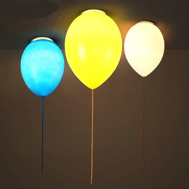 Children toy modern ceiling lamps color balloon  lights living room bed children's  balcony lighting