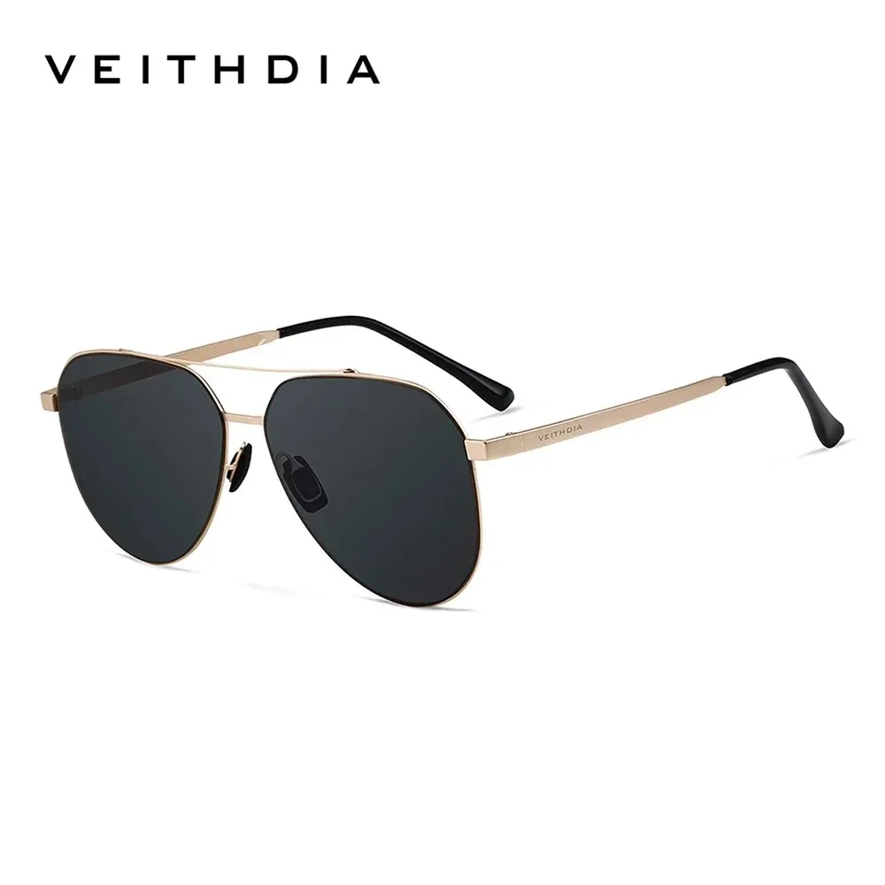 

VEITHDIA Brand Nylon Sunglasses Polarized UV400 Lens Stainless Steel Frame Outdoor Driving Sport Glasses For Male Female V082T56