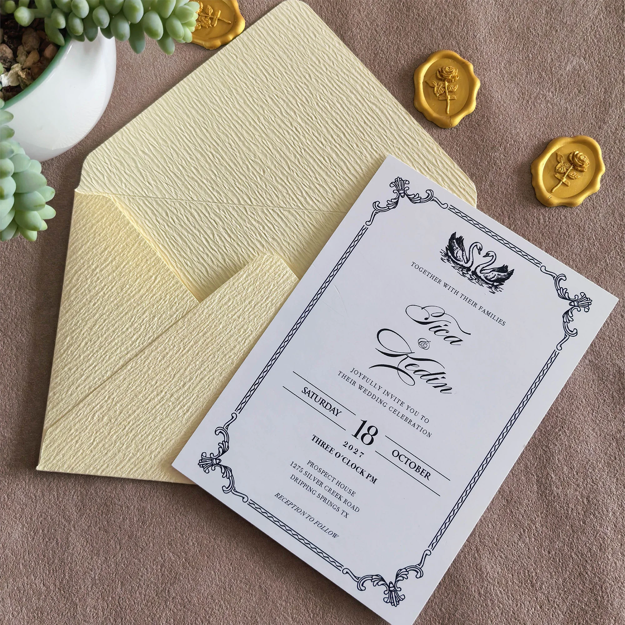 

Personalized Luxury Wedding Invitation Set Custom Business Invitation Card Birthday Invitation Card Customization