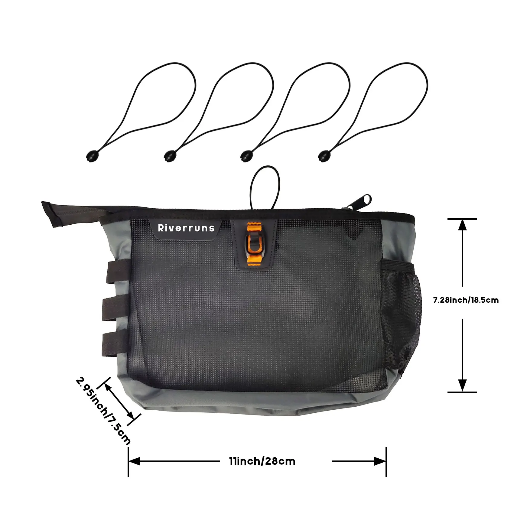 Bolsa impermeable kayak con organizador aparejos y portabotellas - imagen 3
