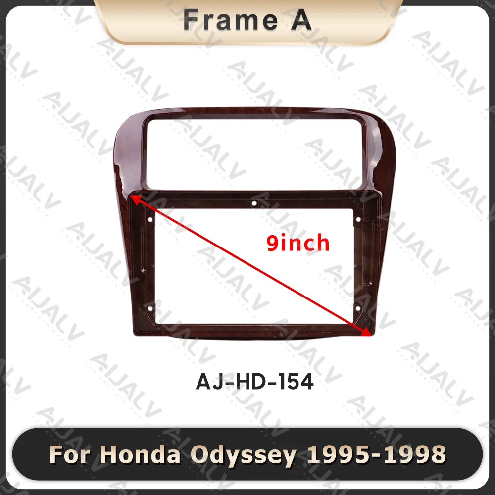 Premium General Purpose Fast Delivery Wholesale Car Audio Panel Kit for Honda Odyssey 1995-1998 Left/Right 9 Inch, Wood Color