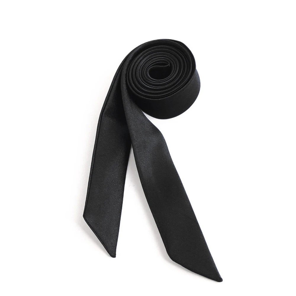 Uniform Lithe Shirt Accessory School Ribbon Costume Ribbons Knot Satin Bowtie Cravat Bow Tie