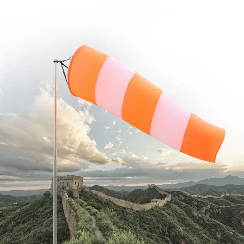 Reflective Windsock Outdoor Scratchproof Windproof Fluorescent Reflective Windsock Weathervane Wind Vane 60/80/100CM