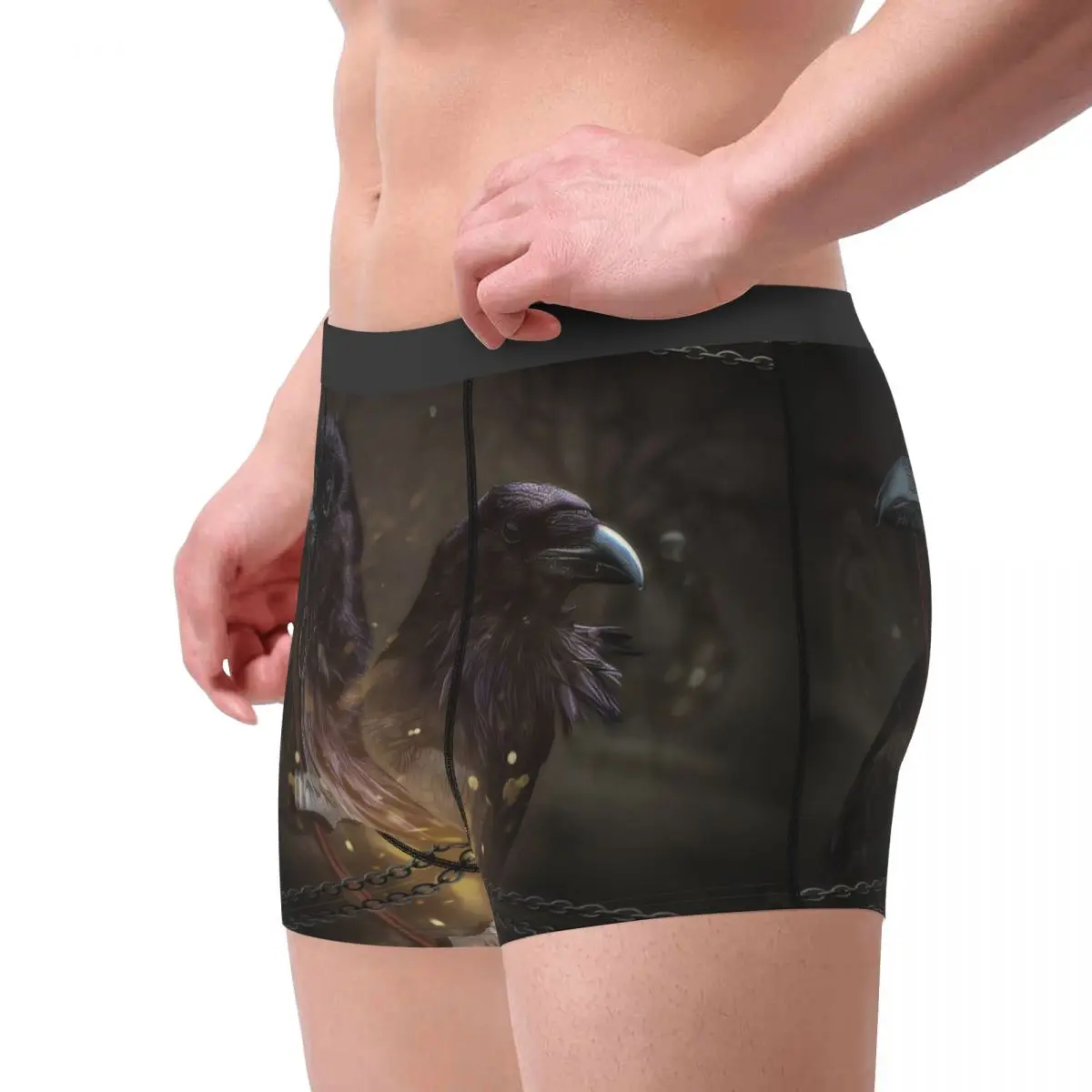 Ravens Viking Wicing Underpants Cotton Panties Man Underwear Sexy Shorts Boxer Briefs