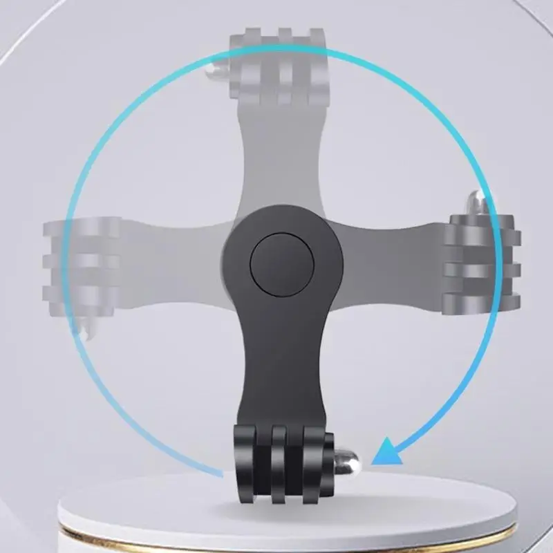 J78A Multiple Position Action Camera Holder Secure Center Vertical Horizontal Mounting