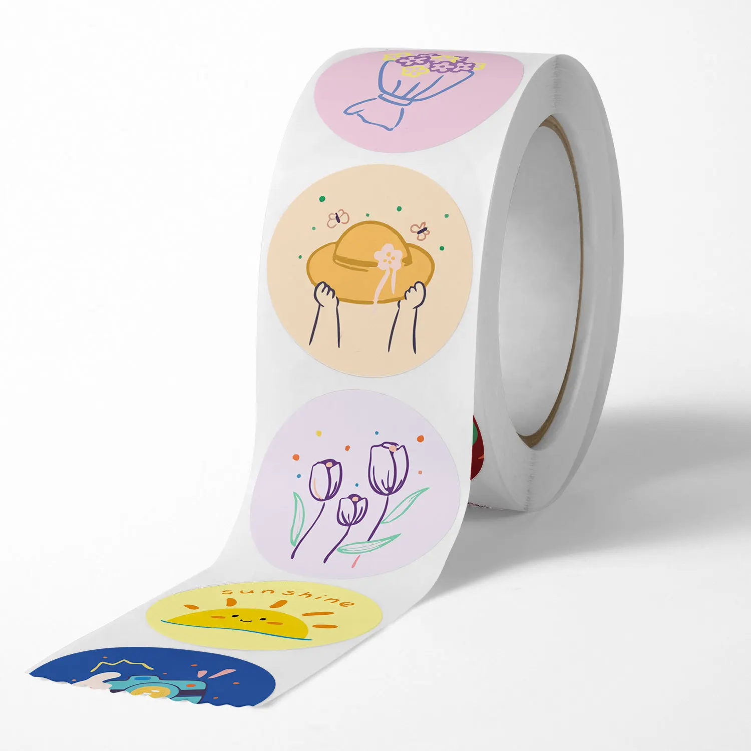 100-500pcs Reward Stickers for Kids Children Personalized Small Business Gift Decorative Sticker Stationery Sticker Sticky Label