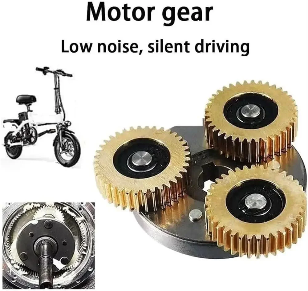 38x11mm 36T E-bike Wheel Hub Motor Planetary Copper Gears W/ Bearing For Bafang Motor Electric Vehicle Bicycle Gears Parts
