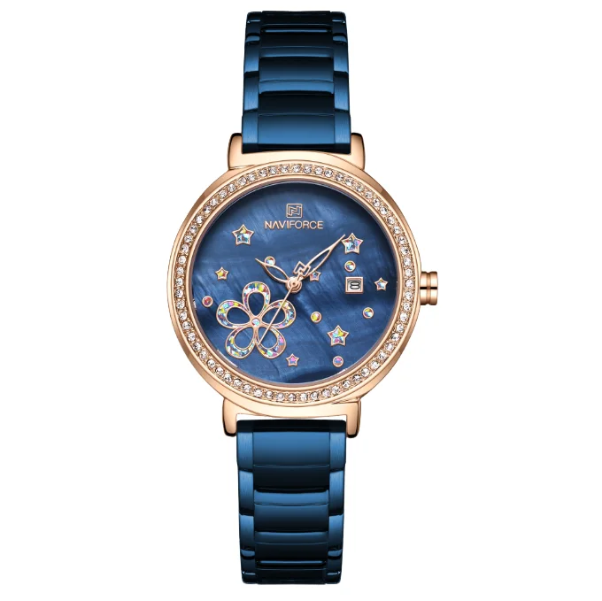 Stainless Steel Watch Women Gold Watch Ladies Fashion Women's Watch Casual Calendar Watch Woman Watches Luxury