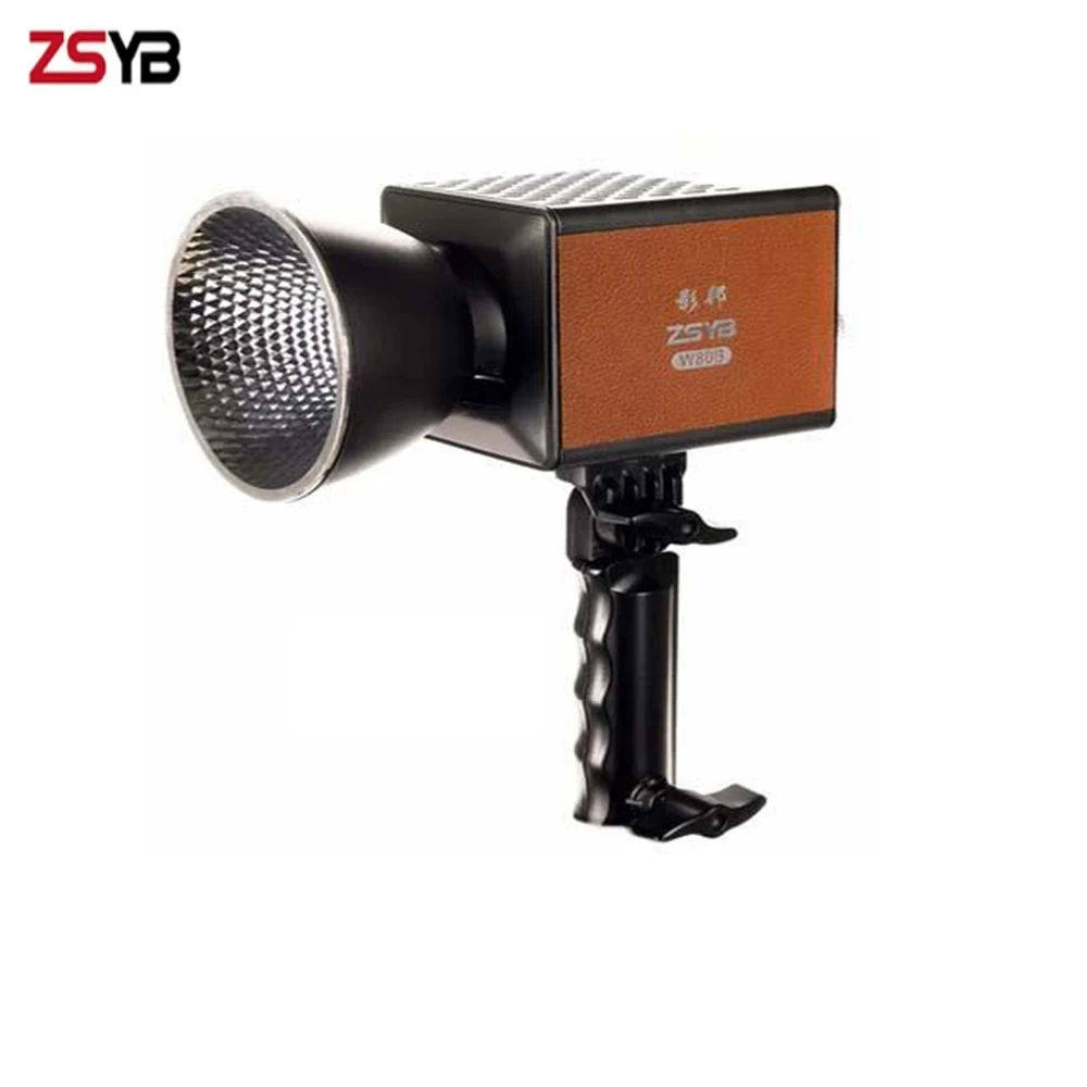 

ZSYB W80B 80W LED Handheld Light 2700K-6500K Professional iluminador led para video para fotografia For Outdoor Shooting