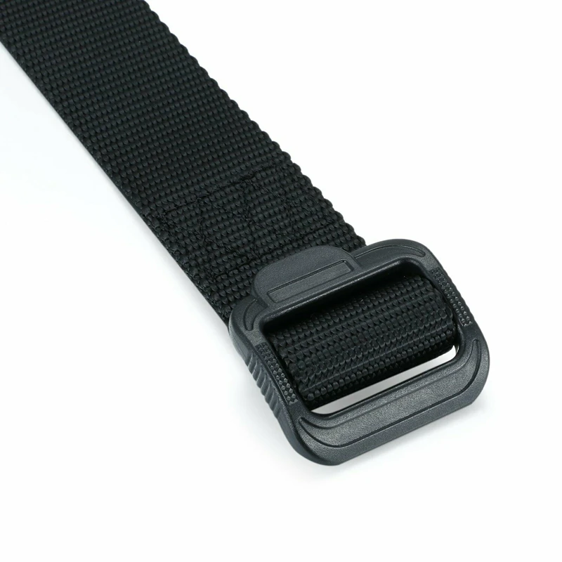 Men's Military Tactical Belt Outdoor Canvas Web Adjustable Strap Security Buckle for Jeans Work Pants Casual Daily Wear