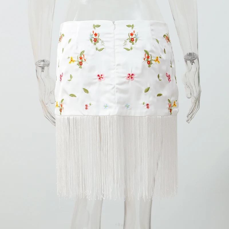Women's Peach Fringe Bodycon Skirts Women Sexy V-shape Gold Fringe Slim Fit Midi Skirt 2026 Summer Beach Vacation Outfit New 13 S6f0555ebbaf0434798a0ec2e19cd285de