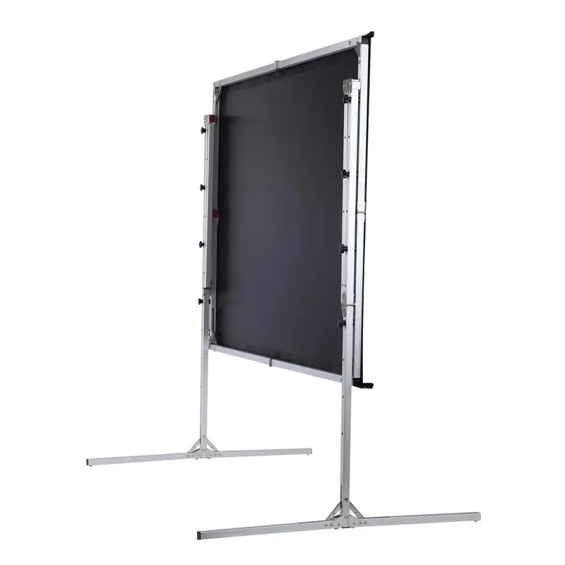 100 Inch 16:9 Front Projection Quick Fold Projector Screen Portable Foldable for Outdoor Activities Home Movie Theater