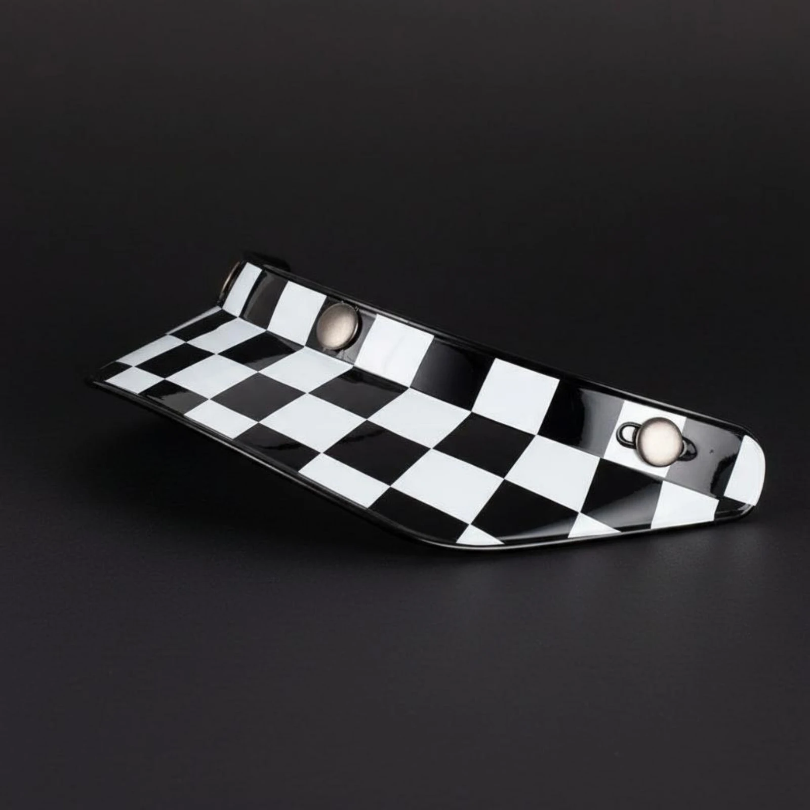 3-Snap Helmet Visor Curved Three-Snap Visor Motorbike Gear Universal Fit Anti-Scratch