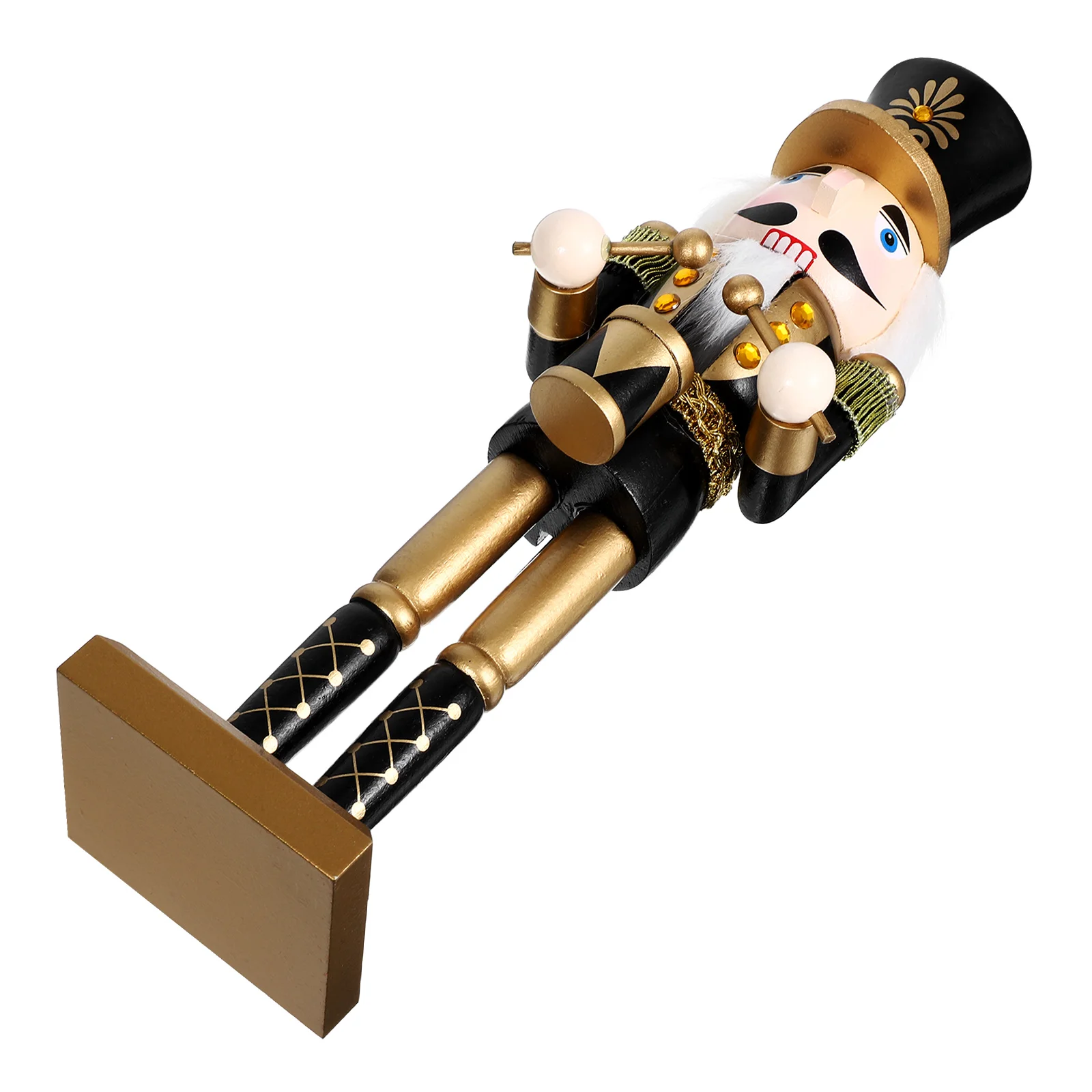 

Nutcracker Ornament Figures Decorative Nutcrackers Christmas Figurines Decoration Statue Wooden Soldier