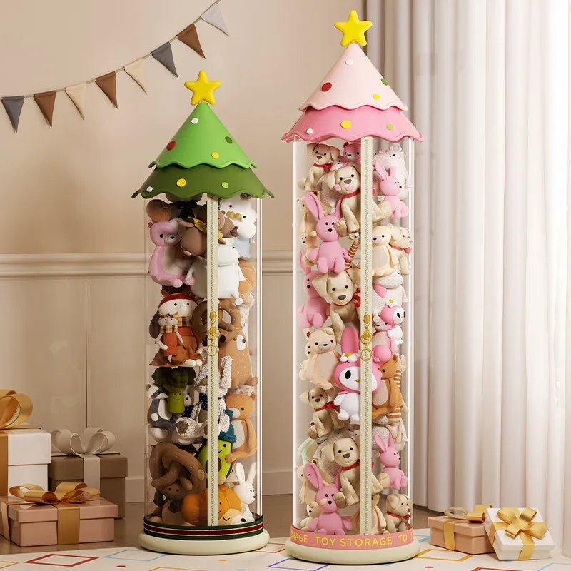 

Корзина-цилиндр для хранения игрушек Plu Toy: креативное решение для организации игрушек в доме, тематика Cisas