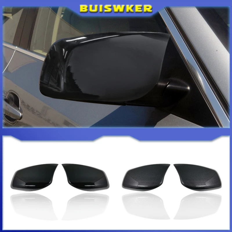 

Для BMW 5 серии E60 E61 E63 E64 2004-2007 зеркальный корпус лампы глянцевый черный карбоновый узор