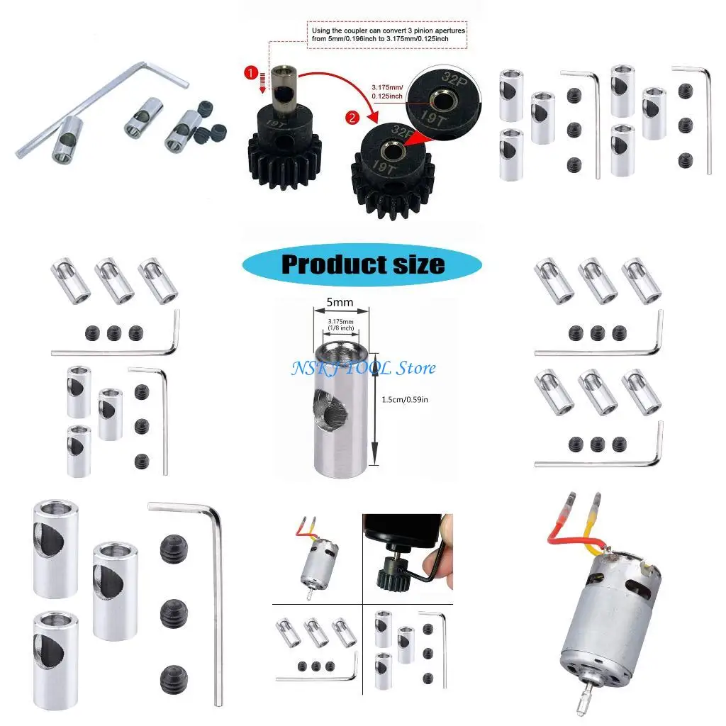 Пластиковые модели 5 шт., белый лист 100x200 мм