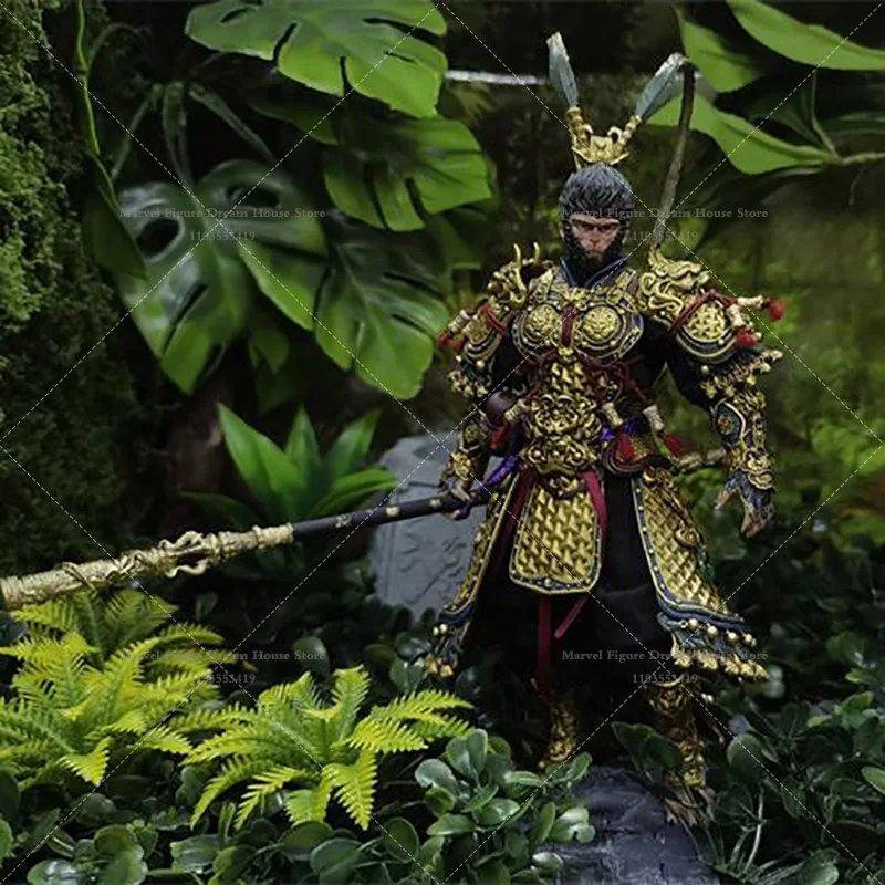 Joy Man Toys JM009 1/12 Scale Great Sage Equal to Heaven Sun WuKong Black Myth Tale 6-inch Full Set Male Action Figure Soldier