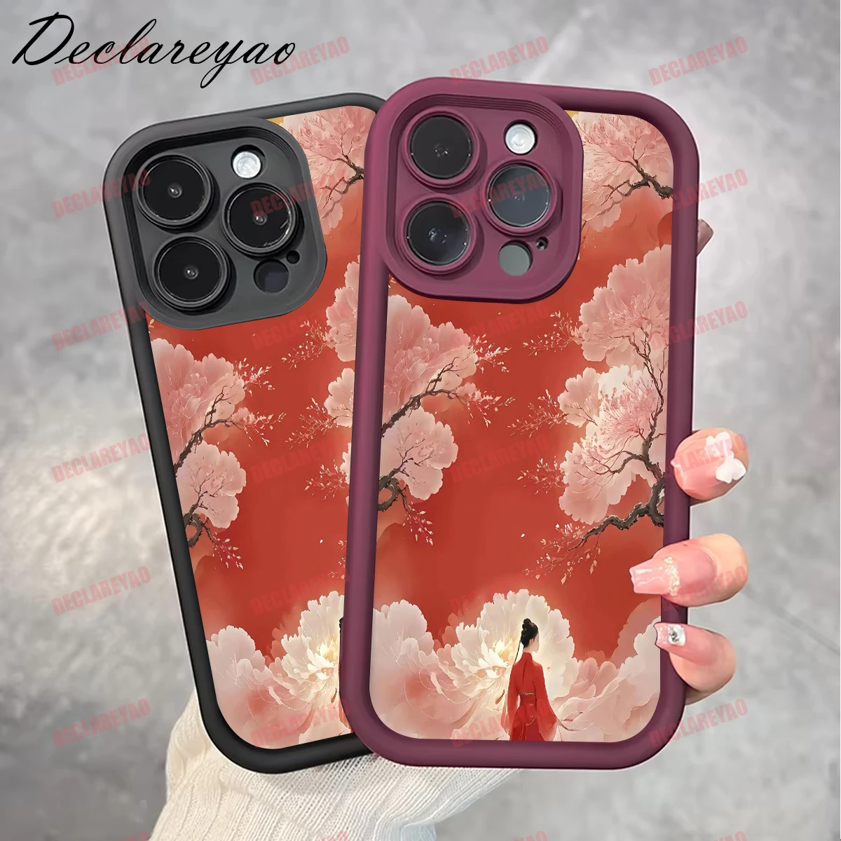 DECLAREYAO لينة ضوء سليم ماتي أغطية بولي يوريثان ل Realme زائد 60 C65 8 Narzo Pro GT6 C71 7 Q5 C75 13 5 ملاحظة غطاء للصدمات