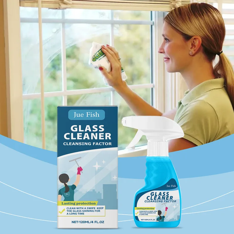 

Glass Mirror Cleaner Spray Household Oil Stain Remover Household Glass Cleaning Spray Oil Stain Remover