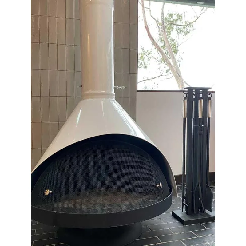 Home and Hearth 18039 ชุดเครื่องมือเตาผิงร่วมสมัย, 32" H, 22 Lb, สีดําด้านพร้อมที่จับเหล็กขัดเงา
