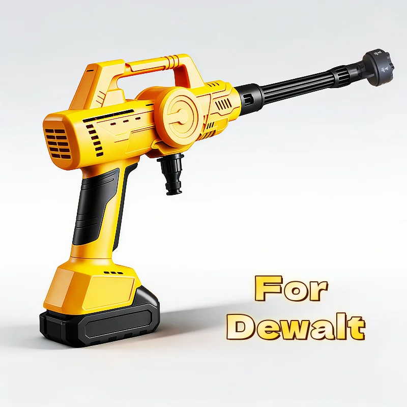 High pressure washer portable pressure washer pressure washer gun for DeWalt 20V battery garden car wash sprayer High