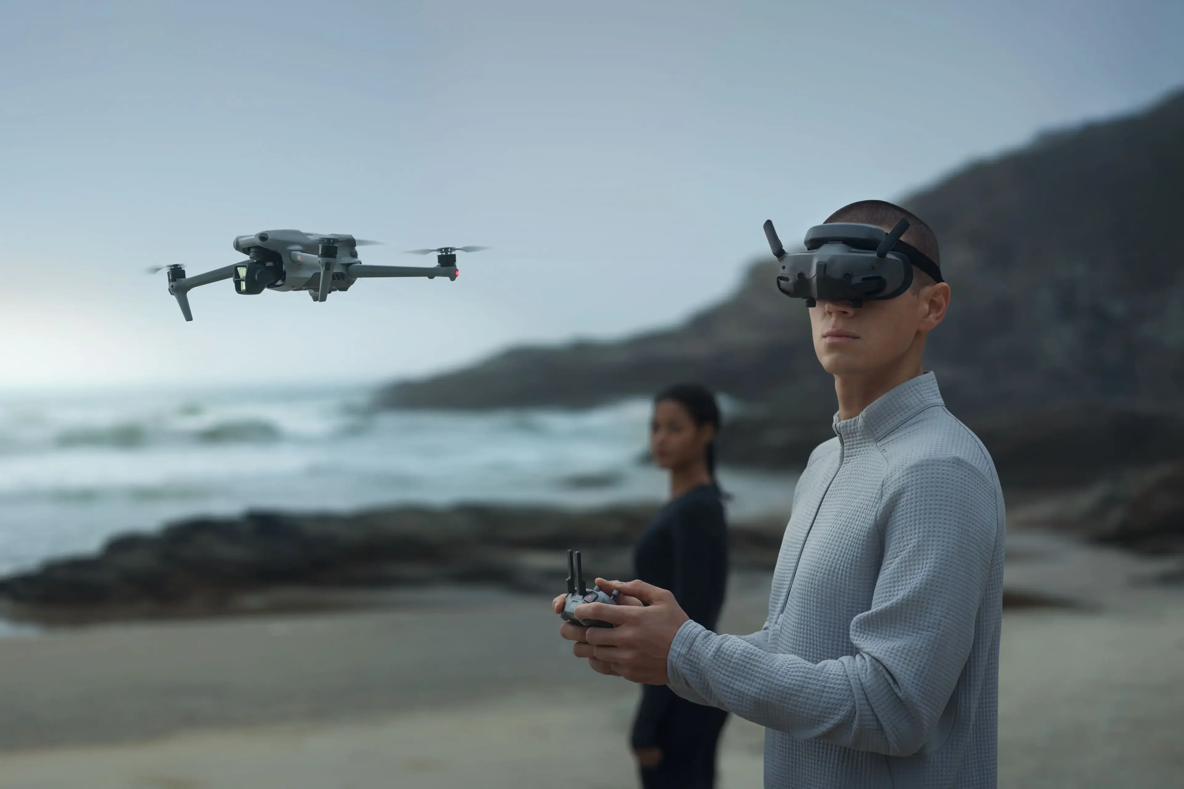 DJI Goggles 3 Pair it with DJI RC Motion 3 to get a fully immersive motion control experience Original Brand in Stock view 2
