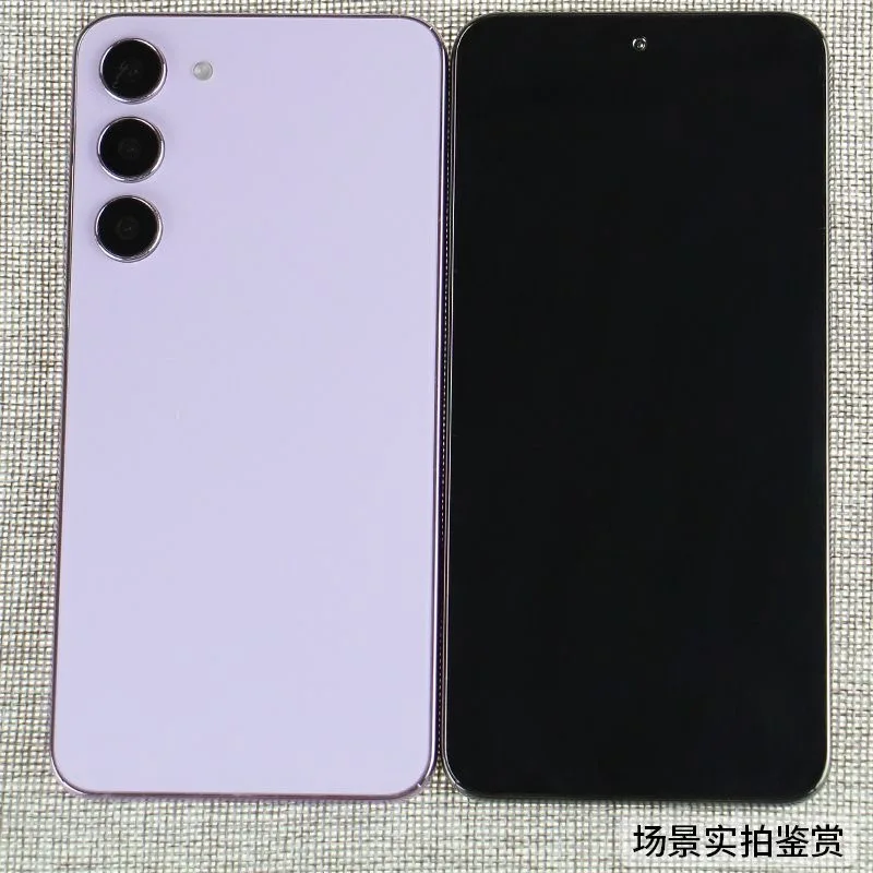 نموذج هاتف مزيف لسامسونج جالاكسي S23 ، نسخة طبق الأصل للهواتف المحمولة ، هاتف خلوي صناعي ، S23 ، عداد نسخ ، ألعاب عرض ، لا يعمل