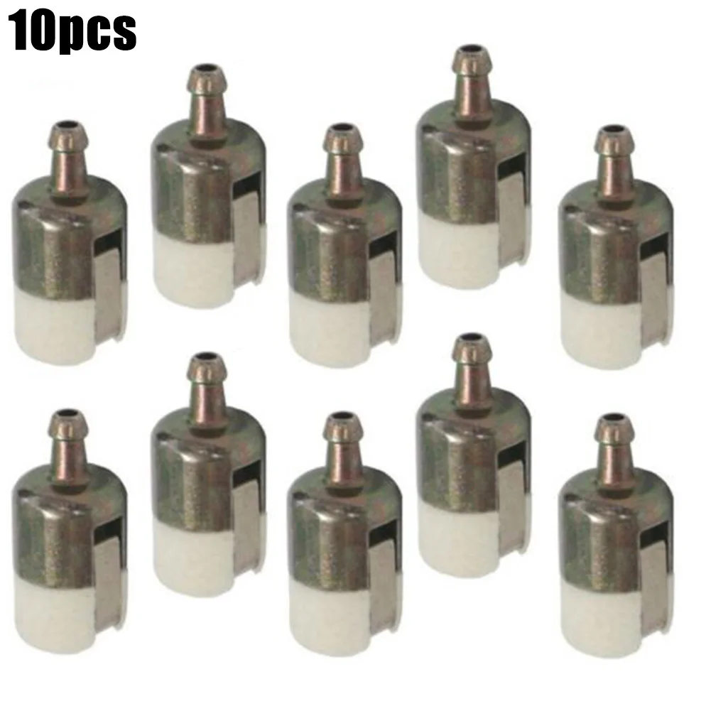 10pcs Fuel Filter Kit Replacement For 13120519830 13120507320 125-527 610-093 String Trimmer Parts Garden Tools