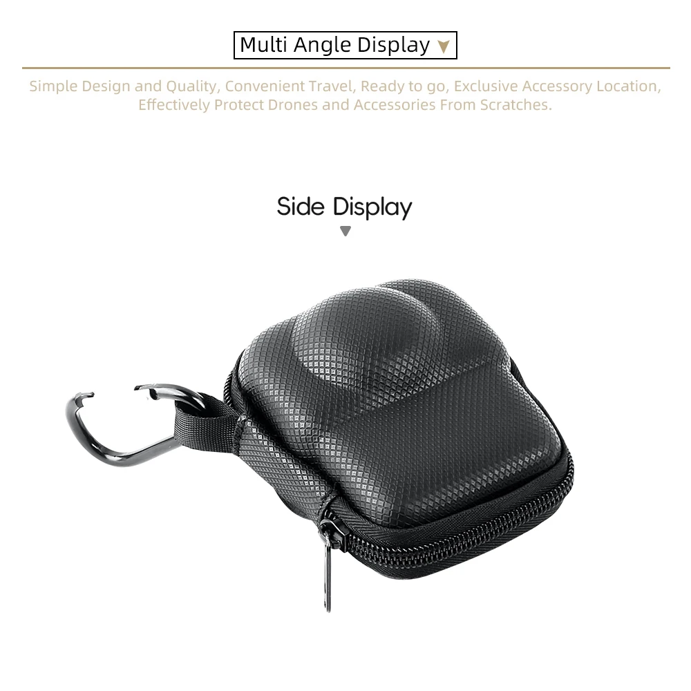 Portable Storage Bag for  DJI OSMO 360 2 Camera, Anti‑Scratch Protective Carry Case Small Camera Accessory