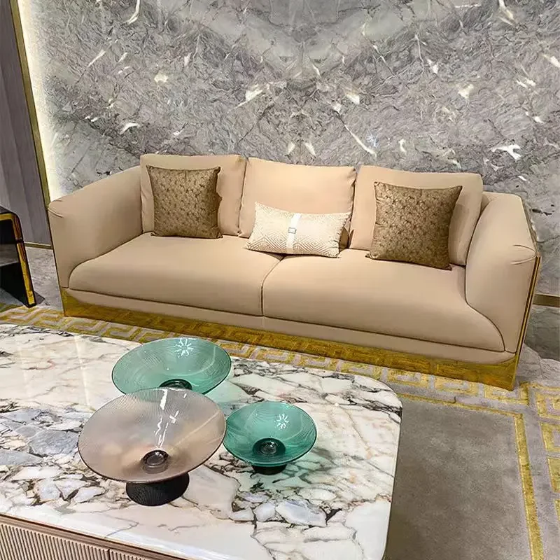 Conjunto de sofá clássico retrô de madeira maciça