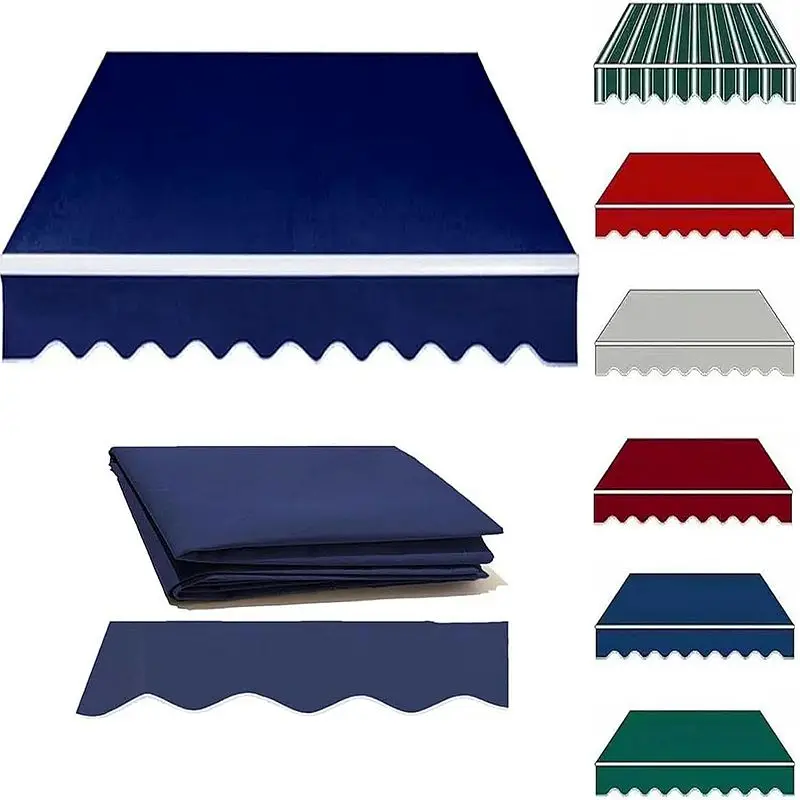 

Выдвижной тент для патио, сменный водонепроницаемый тент-солнцезащитный тент для патио и водостойкий полиэстер, наружный тент