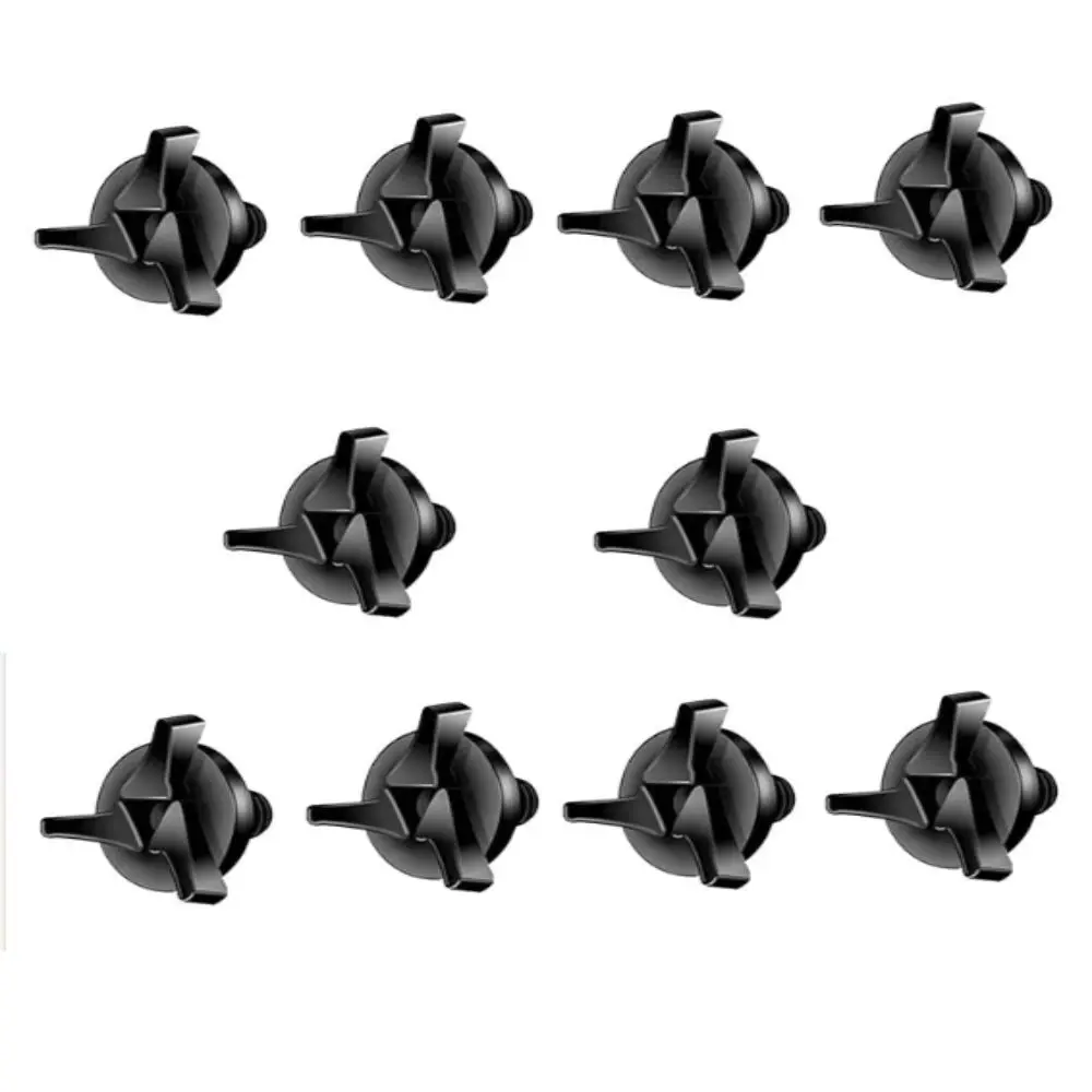 10Pcs Helmet Accessories Parts Black Motorcycle Helmet Screws Plastic Helmet Visor Screws Screws For Motorcycle Helmet