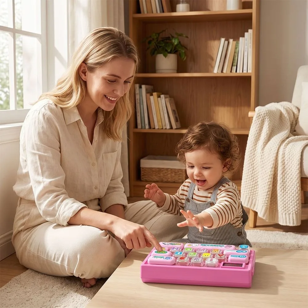 Electronic Game Quick Push Keyboard Game Machine Stress Relief Sensory Focus Training Handheld Electronic Challenge Game
