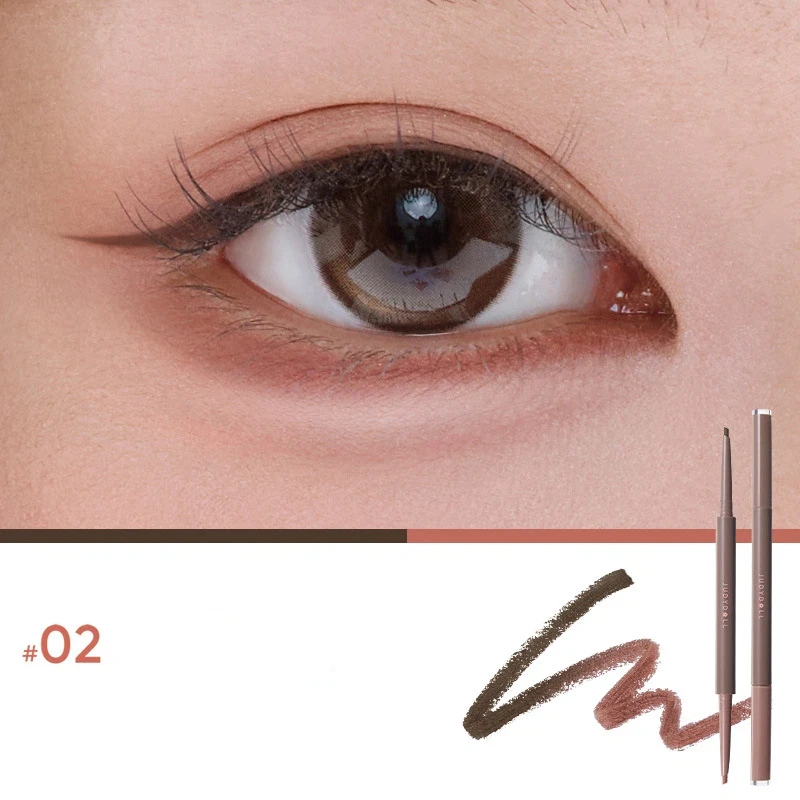 Judydoll Double Ended Eyeliner Lying Silkworm Gel Pen long Lasting Waterproof Non-Smudge Eyeliner Quick Drying Eye Makeup view 6