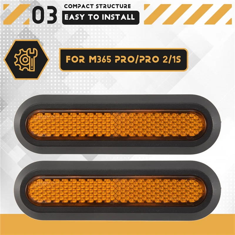 Reflective Wheel Hub Cover For Xiaomi M365 Pro 2 Electric Scooter For M365 1S M365 Pro Protect Shell Skateboard Parts-X67A