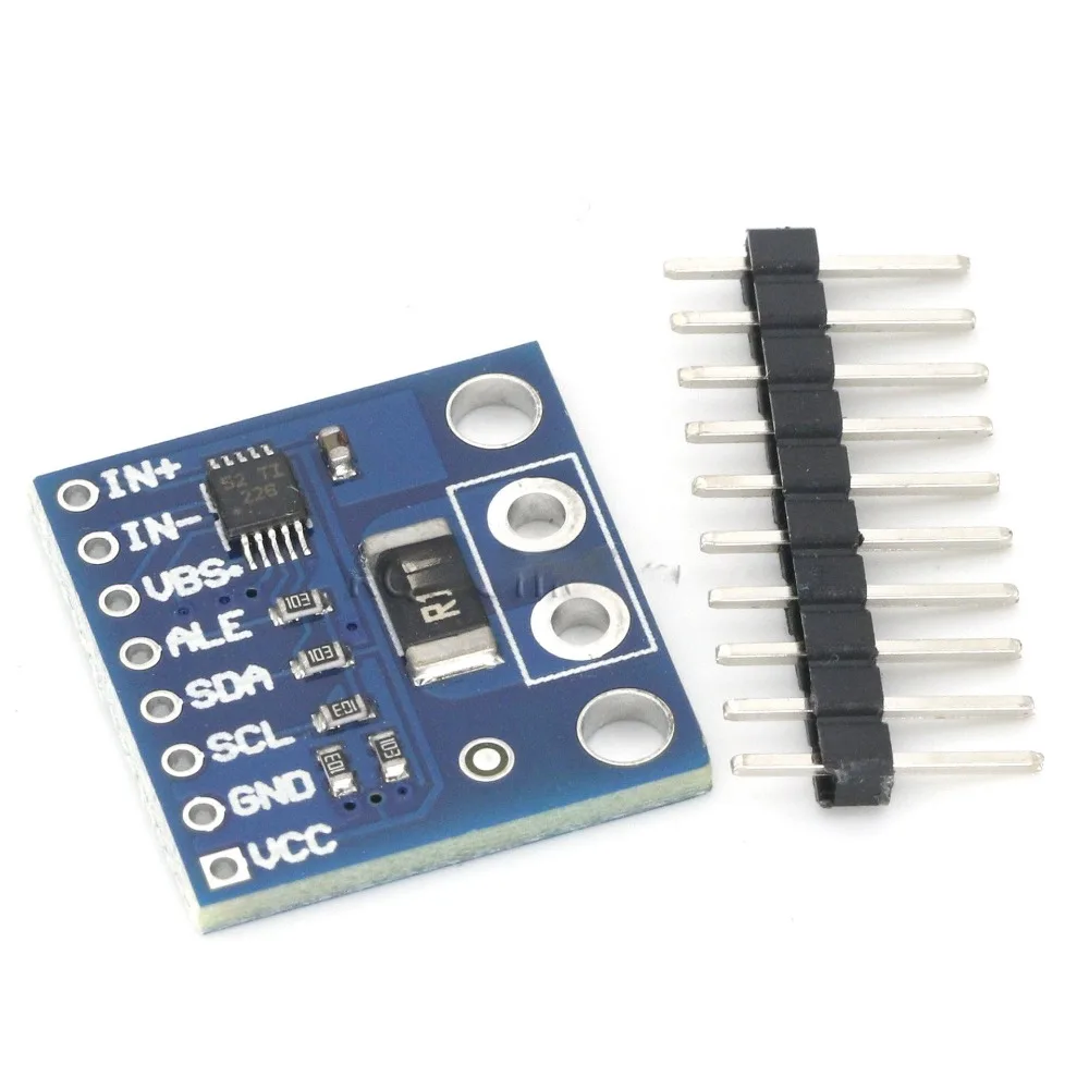 INA226 Voltage, Current and Power Monitor with Alarm Function, 36V, Bidirectional I2C