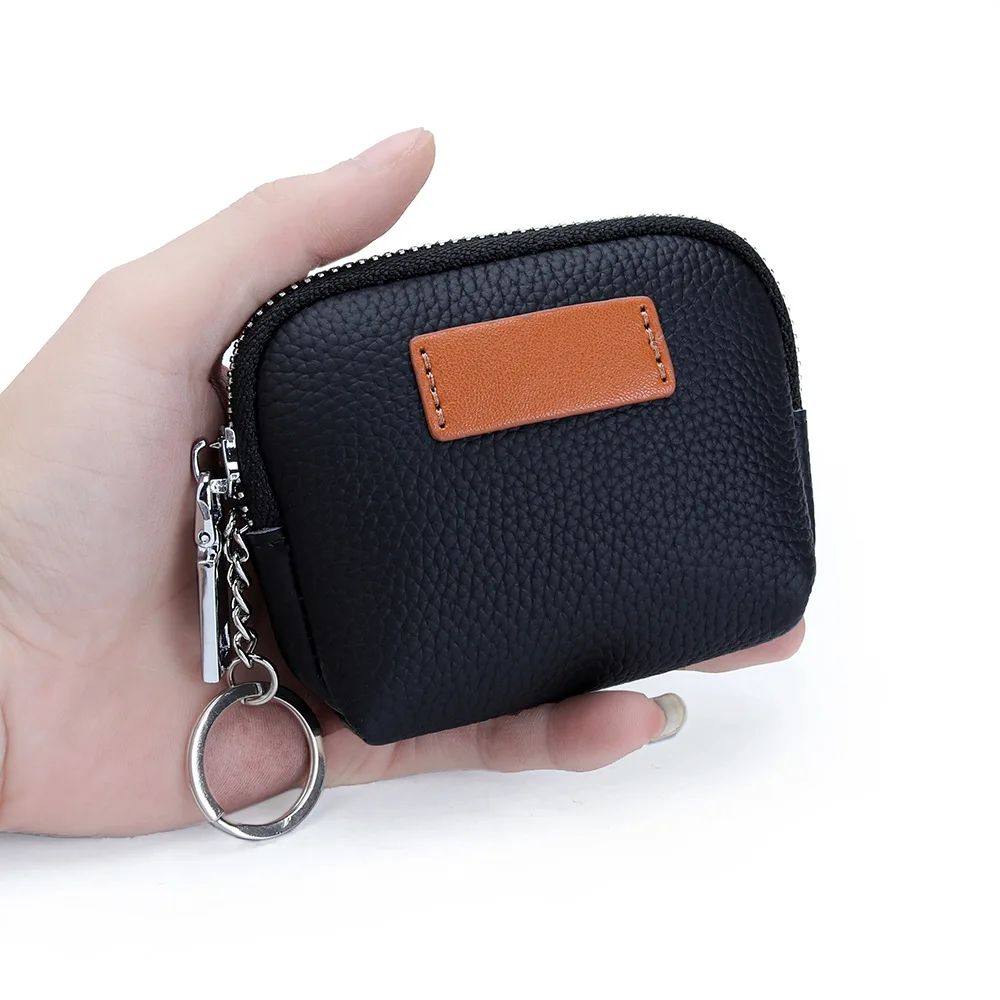 Minimalist Zipper Small Wallet - Multi-Functional Coin Pouch for Storing Coins, Keys, Cards & Daily Small Essentials