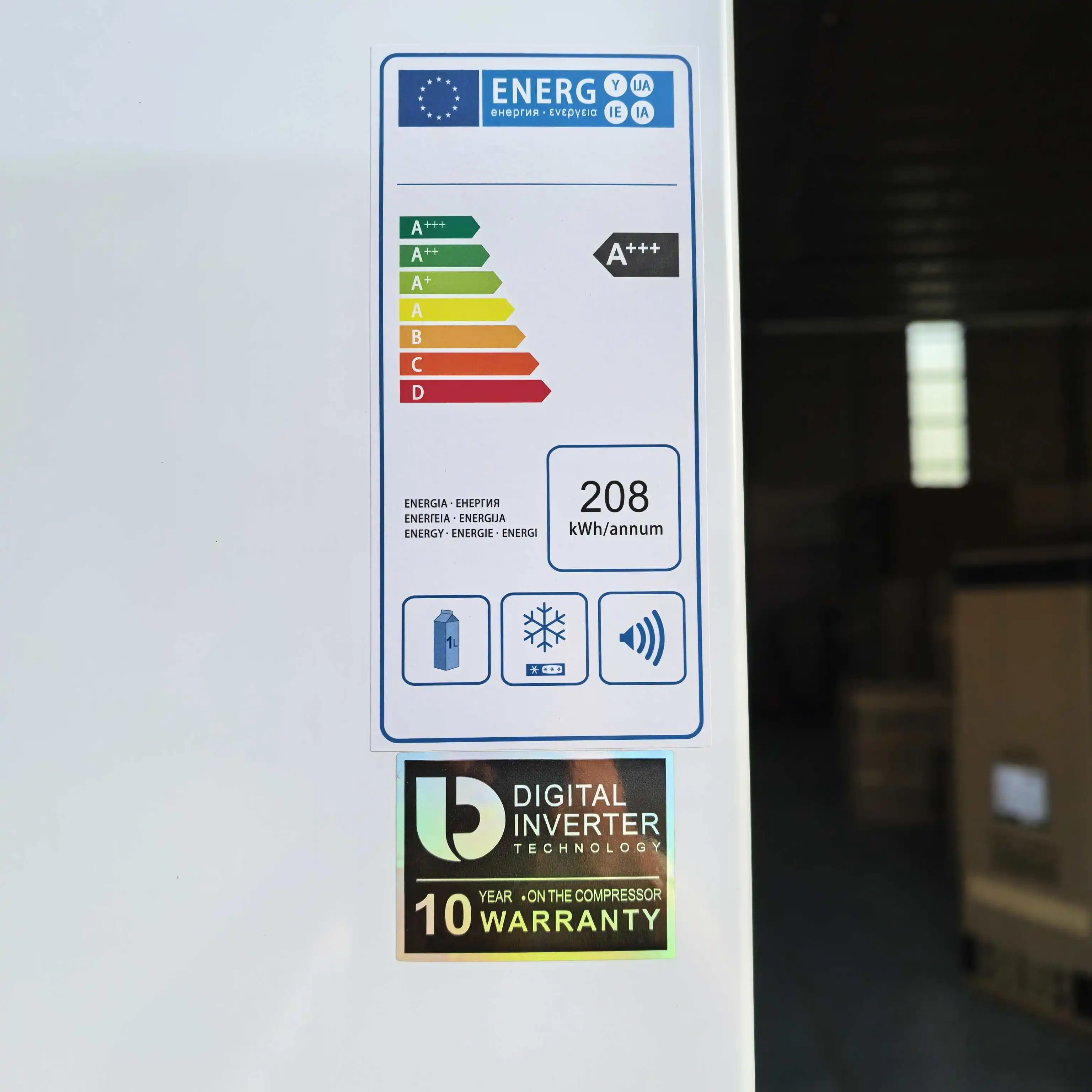 Free Standing Double Door Fridge Top Freezer 260L Air Cooled Two Doors Refrigerator Cheap Price 110V 220V 50/60HZ