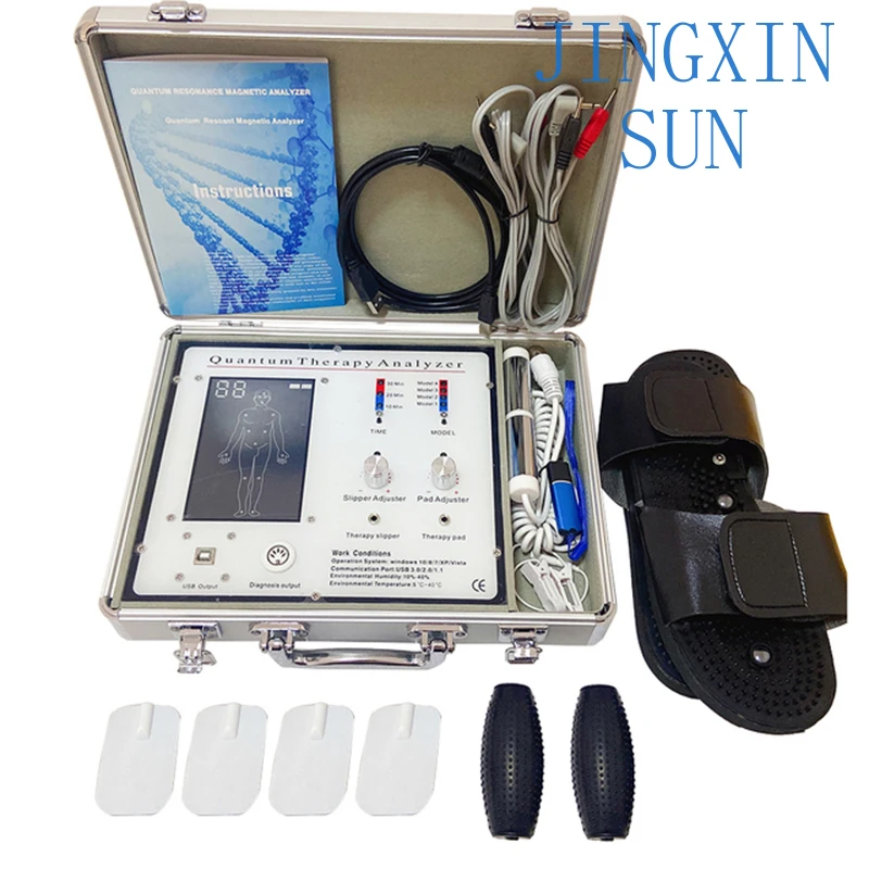 Body Analyzer Quantum Resonance Magnetic Body Health Analyzer With Therapy Multiple Languages