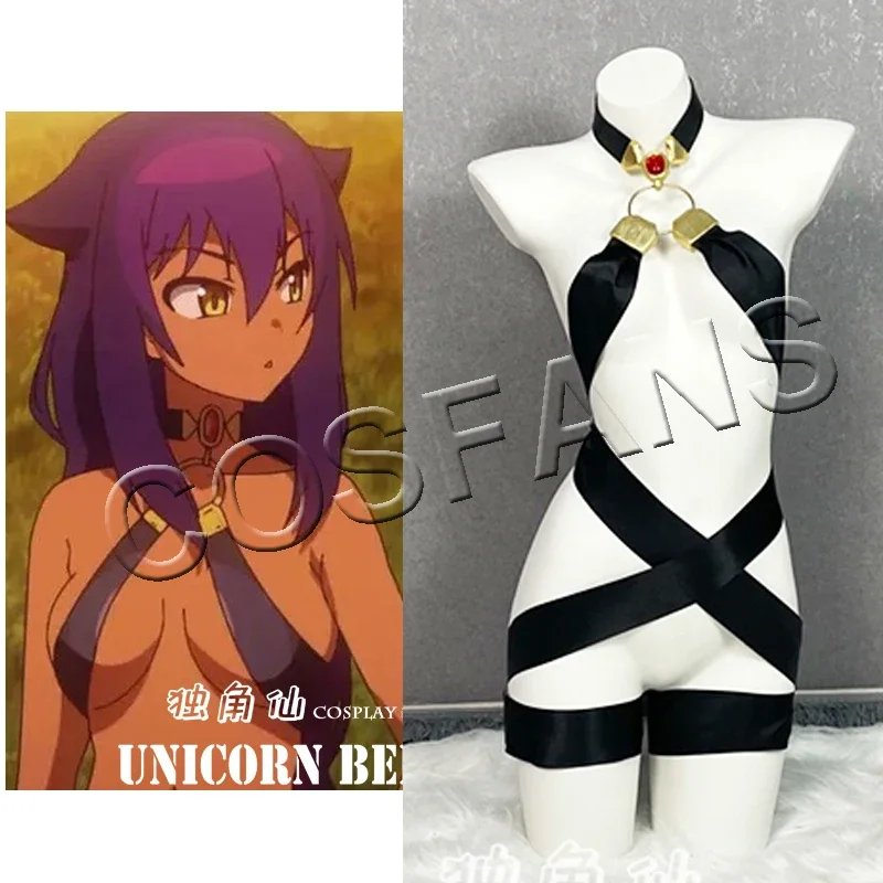 Anime ignorant-sama wa kuifenai! Jahy cosplay costume handmade adjustable Halloween cosplay costume props women men