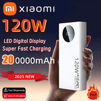 Xiaomi 200000mAh High Capacity Power Bank 120W Fast Charging Powerbank Portable Battery Charger For iPhone Samsung Huawei 2025