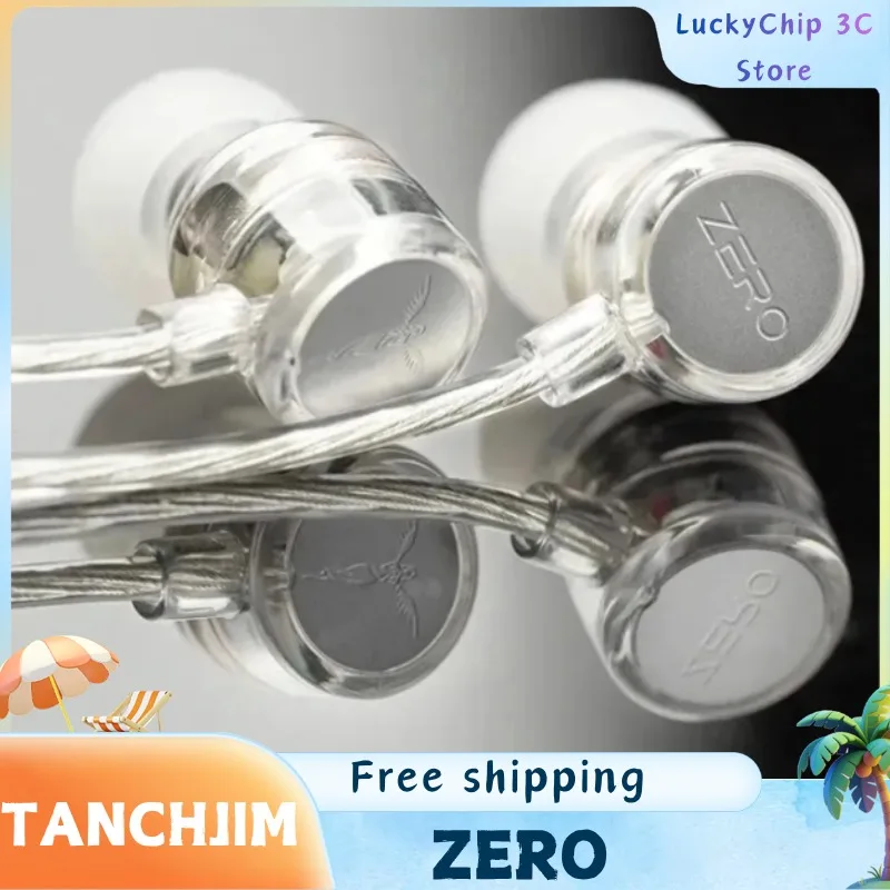 

Наушники-вкладыши TANCHJIM ZERO Ultima, проводные наушники с низкой задержкой и шумоподавлением, подходят для подарков