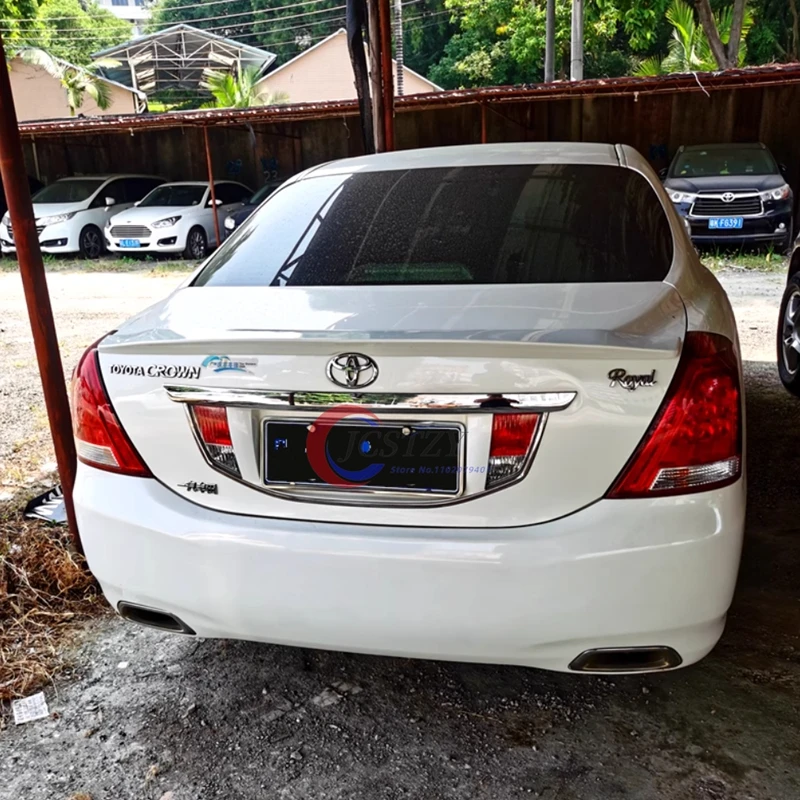 For Toyota Crown ABS Plastic CAR Trunk Boot Tail Wing  2010 2011 2012 spoiler