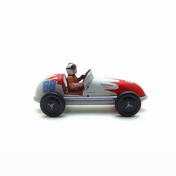 MS508 Retro Racing Retro Toy Blikken speelgoed Gepersonaliseerd cadeau Creatieve rekwisieten Blikken speelgoed