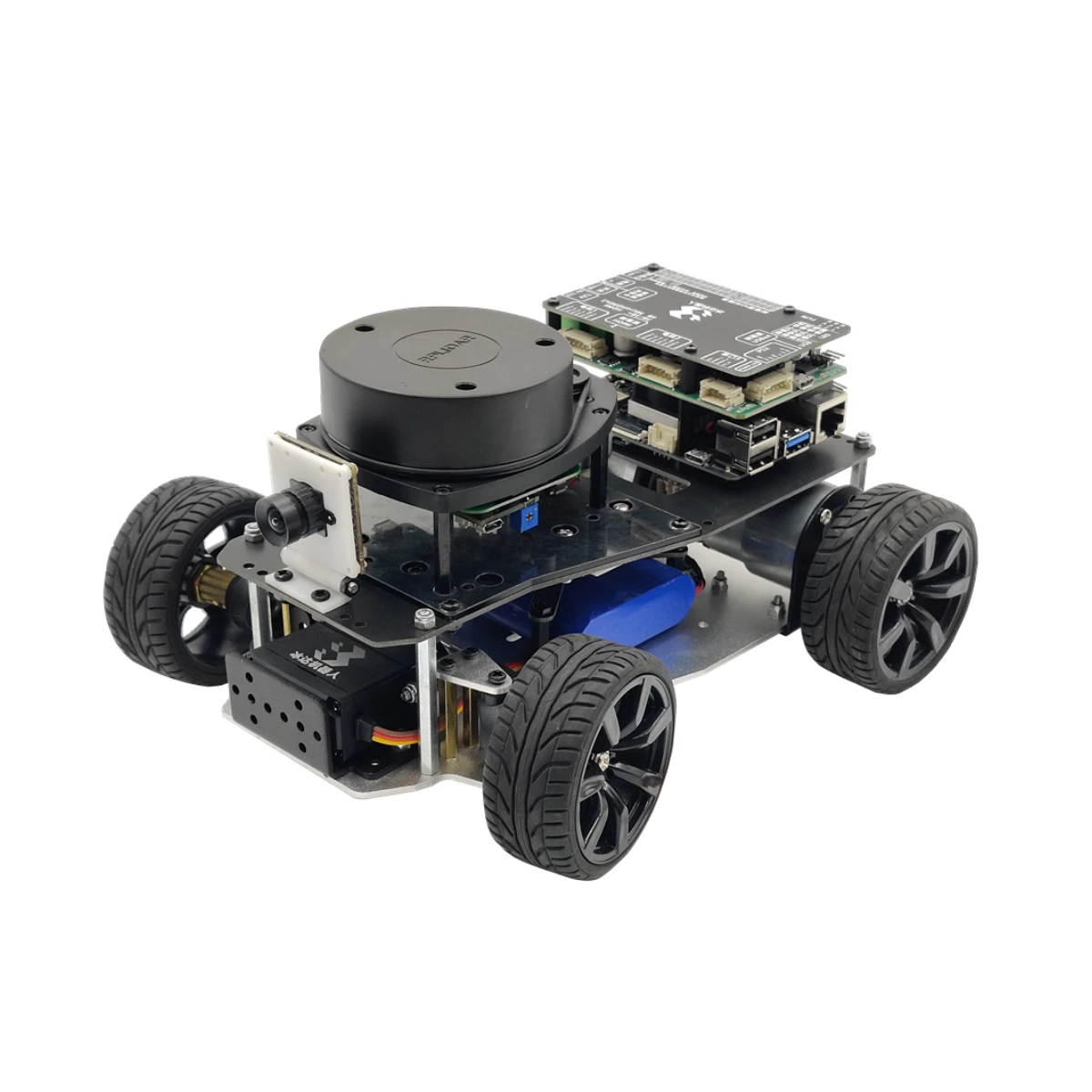 ROS روبوت المحلي SOC رقاقة RK3588 ليدار SLAM الملاحة AI McNum عجلة #5