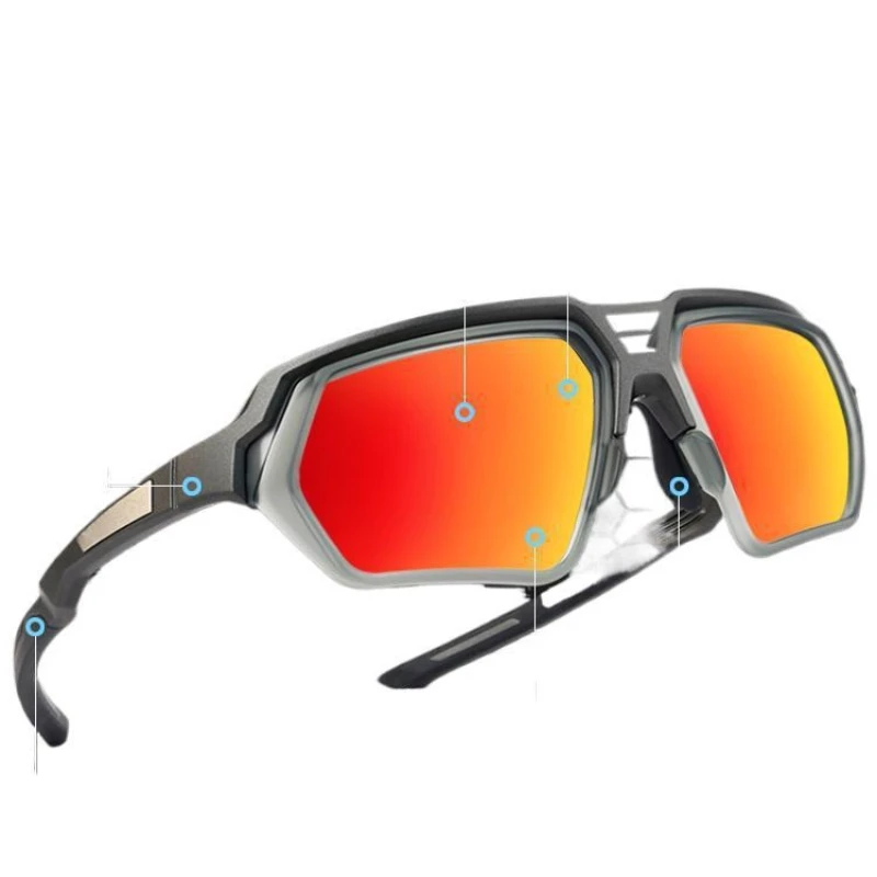 

Cycling eye protection myopia polarized light discoloration outdoor sports running windproof sand bicycle equipment